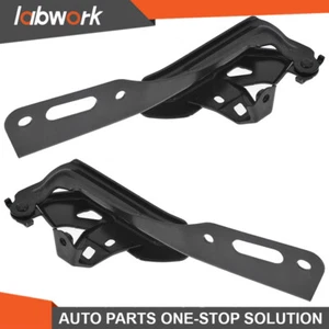 Labwork Hood Hinges Driver & Passenger Side For Honda Civic Set Of 2 2016-2019 - Picture 1 of 9