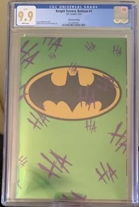 Cómics de DC Knight Terrors: Batman #1 CGC 9,9 grado lámina verde - Imagen 1 de 5