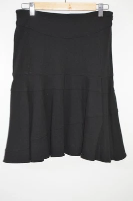 Altuzarra for Target Black 72% Rayon/26% Nylon/2% Spandex Trumpet Skirt Size 10 - Image 1 of 4