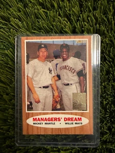 1996 TOPPS MICKEY MANTLE COMMERATIVE SET #34 MANAGERS DREAM - Picture 1 of 2