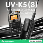 UV K6 Walkie Talkie Portable Radio UHF VHF Am Fm Two Way Radio 128 Channel