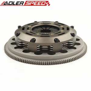 Racing Clutch Triple Disc Kit + Flywheel Medium For 1997-05 AUDI A4 1.8T B5 B6  - Picture 1 of 6