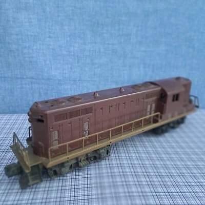 Lionel 2028 Locomotive Pennsylvania Diesel 1955 PRR Post-War GP-7 Train Untested - Image 1 of 4