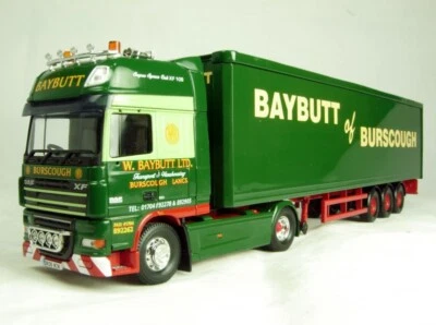 Corgi Modern Truck CC14101 DAF XF 105 BOX TRAILER W BAYBUTT LTD 1:50 - Image 1 of 3