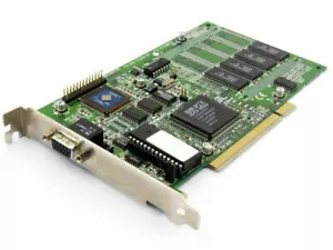 ATI 109-33200 mach64 Gpu PCI 2MB Dram Retro Graphic Card 113-33206-100 - Picture 1 of 1