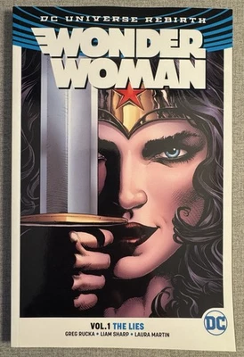 神奇女侠卷 1: The Lies TPB DC Universe Rebirth Greg Rucka Liam Sharp — 第 1/2 张图片