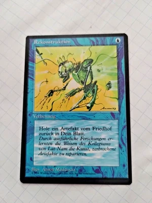 Mtg Reconstruction (Rekonstruktion) FBB German Miscut Regular - Uncirculated - Image 1 of 3