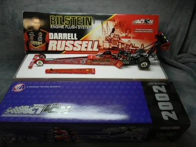 1/24 2002 DARRELL RUSSELL BLISTEIN FLUSH ACTION LIMITED TOP FUEL DRAGSTER-MIB - Image 1 of 4