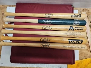 (6)- Mini murciélagos Louisville Slugger de 18 pulgadas usados - Imagen 1 de 7