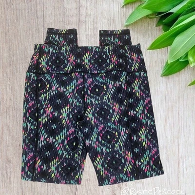 Leggings deportivos Victorias Secret VSX para mujer M pantalones elásticos aztecas multicolores Foto 1 de 4