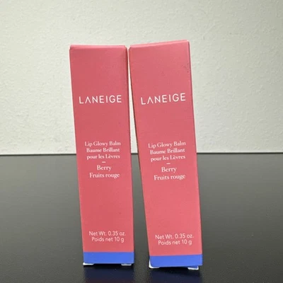 Lote de 2 - Laneige Lip Glowy Balm Berry Fruits Rouge 0,35 oz - Imagem 1 de 4