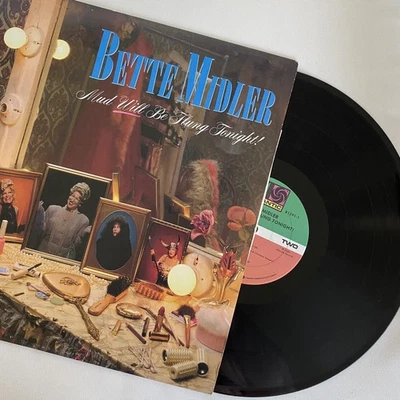 Vinyl Record-Bette Midler-Mud Will be Flung Tonight! 1985-Ultrasonic Cleaned - Image 1 of 4