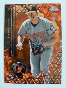 2025 Topic Chrome gold Cactus Jack rc COBY MAYO #ed 25/25! Baltimore Orioles - Picture 1 of 2
