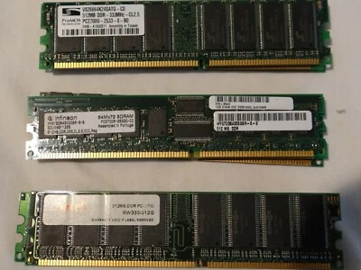 512MB DDR PC2700 - 333  Pulls from PC And Powermacs - Image 1 of 4