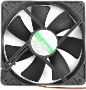 12V 120mm Quiet PC Computer Case Cooling Fan w/ 3-Pin Connector 12-Volt 3P 3PIN - Picture 1 of 4