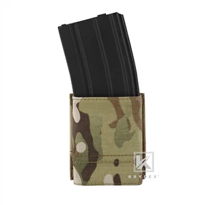 KRYDEX Tactical 5.56 Magazine Pouch Holder Duty Belt & MOLLE Compatible MC Camo - Picture 1 of 12