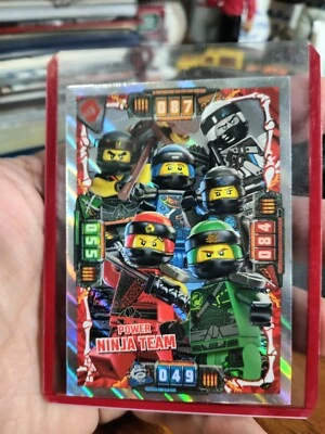 40 - Power Ninja team - Helden Karte - LEGO Ninjago 2019 SERIES 4 - Image 1 of 3