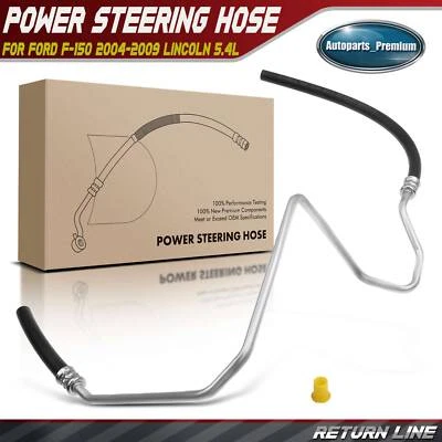 Power Steering Return Line Hose Assembly for Ford F-150 2004-2009 Lincoln 5.4L - Image 1 of 4