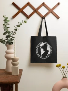 I Bought This Bag to Help Save the Earth | Canvas | Tote Bag | Beige - Picture 1 of 2