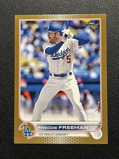 2022 Topps Update Freddie Freeman US330 Gold /2022