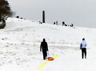 Photo 6X4 Sledging At Bradgate Park Newtown Linford Sk5110 Looking Towar C2013
