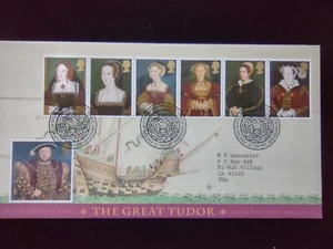 GB FDC -1997 Il grande Tudor - Foto 1 di 1