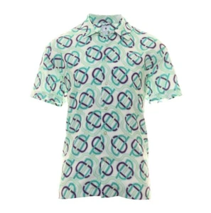 Puma Golf x PTC Lifestyle AOP Shirt Warm White 65 Size M - Picture 1 of 5
