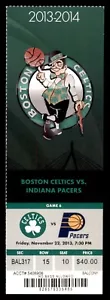 Boston Celtics vs. Indiana Pacers 22 novembre 2013 biglietto stub - Foto 1 di 2