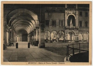 MODENA - MOTIVO DI PIAZZA GRANDE - NOTTURNO - VIAGG. 1950 -66549- - Picture 1 of 1