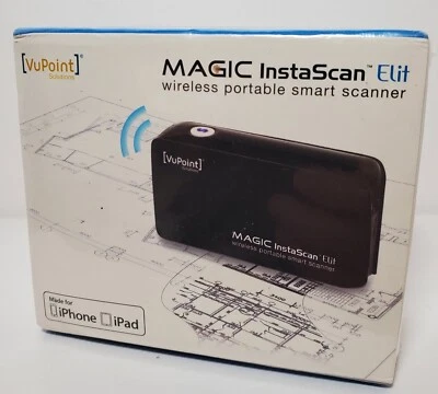 New Vupoint Magic InstaScan Elit Wireless Smart Scanner -Brand New in Sealed Pkg - Image 1 of 4