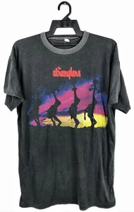 VINTAGE 80s 1986 THE STRANGLERS DREAMTIME ROCK PUNK TOUR CONCERT T-SHIRT BAUHAUS - Picture 1 of 3