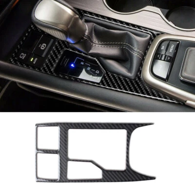 Carbon Fiber Central Gear Shift Panel Sticker Trim For Lexus RX350 450H 2016-19 - Изображение 1 из 4