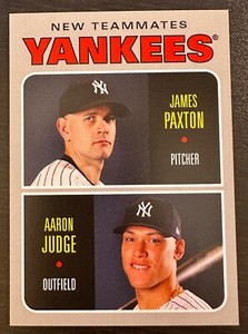 2019 Topps Throwback Thursday TBT 1970 Rookie Stars AARON JUDGE #59 Yankees