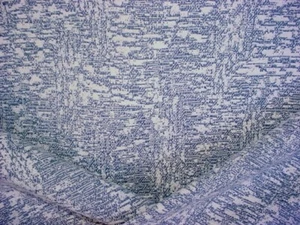 2-1/2Y Lee Jofa 2019146 Mineral Blue Snow Outdoor Chenille Upholstery Fabric - Picture 1 of 4