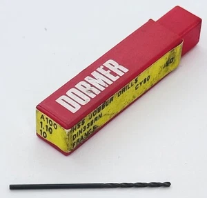 1.10mm Jobber Drill by Dormer A100 HSS - 1off. - Picture 1 of 1