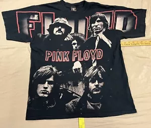 Camiseta Vintage Pink Floyd Band Estampado Completo 2004 Manga Corta - Imagen 1 de 4