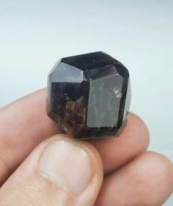 Natural Polished Almandine Garnet Crystal From Afghanistan. - Picture 1 of 6