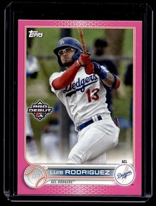 2022 Topps Pro Debut Pink Luis Rodriguez 60/199 ACL Dodgers #PD-193