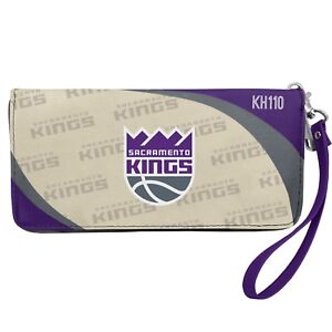 Sacramento Kings NBA Curve Zip Organizer Ladies Wallet