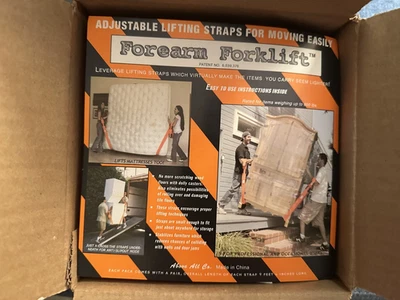 Carretilla elevadora de antebrazo correas de elevación y movimiento para 2 personas - levantar, mover y transportar  Foto 1 de 3