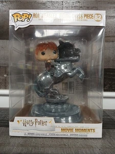 Funko Pop! Moments: Harry Potter - Ron Weasley Riding Chess Piece #82 NEW - Picture 1 of 6