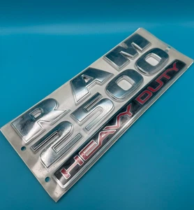 OEM 2013 - 2018 Dodge Ram 2500 HEAVY DUTY Emblem Nameplate Badge 68140250AC - Picture 1 of 4