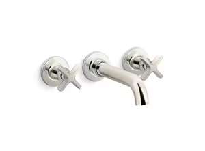 Kohler Castia by Studio McGee 2-Griff Wandmontage Badewannenarmatur Verkleidung - Bild 1 von 19