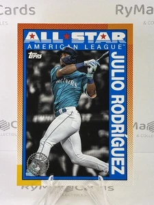 Julio Rodriguez 2025 Topps Series 2 1990 35th Anniversary 90AS-48 Seattle - Picture 1 of 2