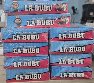 Labubu Clockwork Tricycle Trading Game Cards Sealed Box US Seller In Hand - Picture 1 of 5