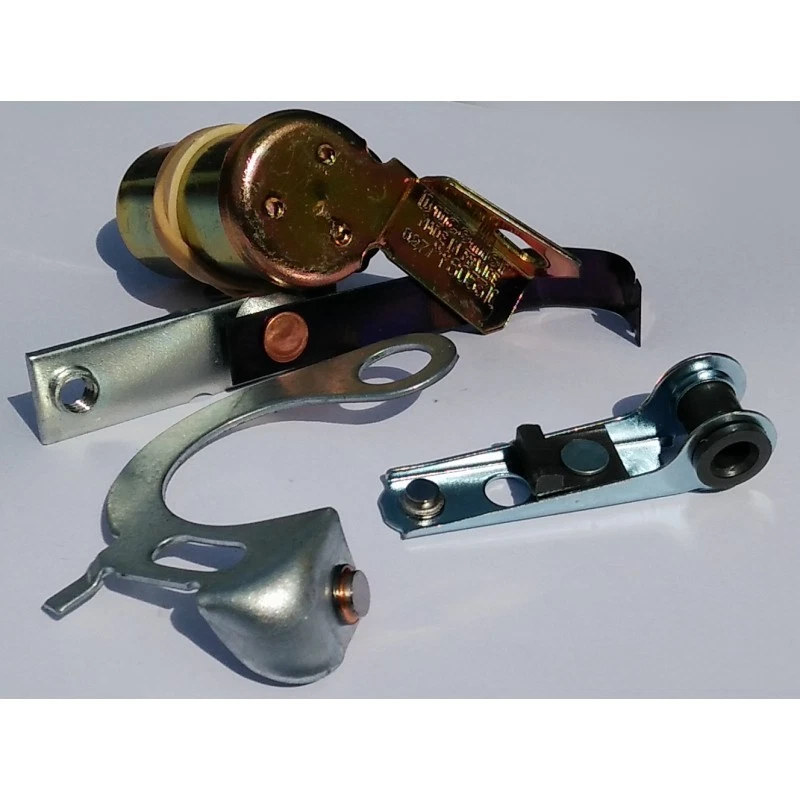 vis platinées rupteur condensateur Ducellier 12V origine 2cv mehari ami 8 ami 6 - Imagen 1 de 1