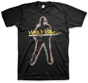 Mary J Blige Glow Art Music Hip Hop Rapper Adult Mens T Tee Shirt 37421003 - Imagen 1 de 3