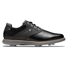 FootJoy Traditions Women's Golf Shoes Black/Black/Grey 97905 9M