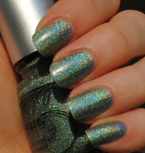 China Glaze Nail Polish " HE'S GOING IN CIRCLES " New/Full Size & RARE!! - Picture 1 of 6