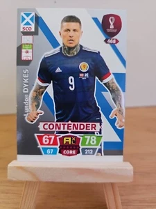 Lyndon Dykes CONTENDER - Panini Adrenalyn XL Qatar Base Core No.468 Scotland - Picture 1 of 1